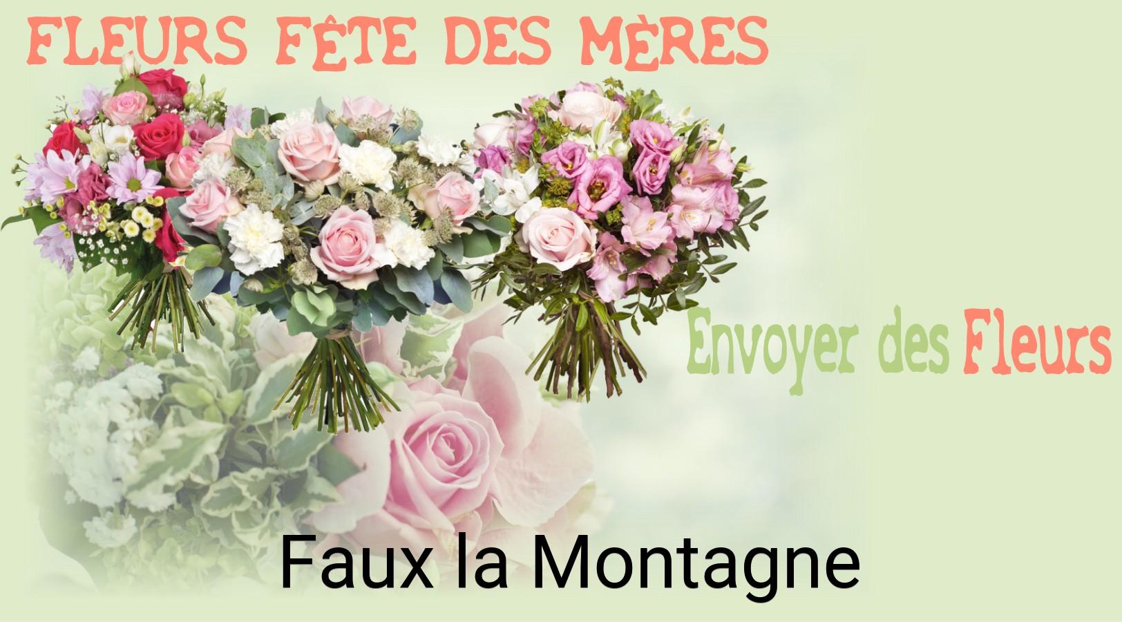Bouquet de Fête des Mères livré à Faux-la-Montagne